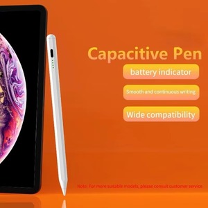 ปากกาสไตลัสแม่เหล็กแบบชาร์จไฟได้สำหรับ iPad พร้อมไฟ LED แสดงสถานะ ปากกาสัมผัสแบบ Capacitive สำหรับแท็บเล็ต ชนิด Type-C - Product Image 5