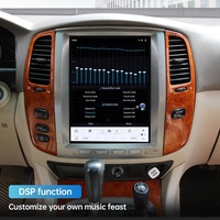 GPS de navigation pour LAND CRUISER LC100 LEXUS LX470 1999-2002 Android Mirror Link Stereo Radio Multimedia Player CarPlay,12.1 ".