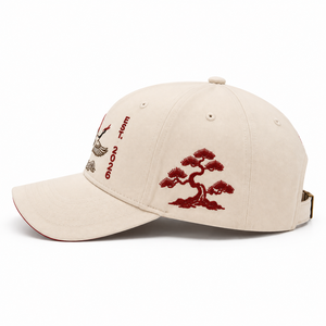 Gorras de Béisbol Deportivas para Hombre, Transpirables, Blancas y Rojas, Ajustables, de 5/6 Paneles, con Logotipo Bordado en 3D - Product Image 2