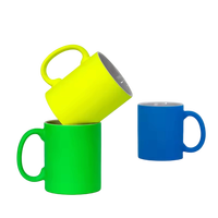 Nouvelle conception de tasses changeantes de couleur, tasse à sublimation fluorescente, tasse à café en céramique changeante de couleur personnalisée pour cadeau