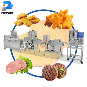 Machine automatique à haute rigidité pour la fabrication <span class=keywords><strong>de</strong></span> galettes <span class=keywords><strong>de</strong></span> poulet carrées et <span class=keywords><strong>de</strong></span> steaks, capacité 50 kg/h, ligne <span class=keywords><strong>de</strong></span> production <span class=keywords><strong>de</strong></span> hash browns - Product Image 2