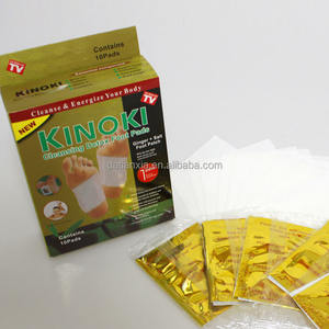 10 Pcs Per Kotak Plester Pembersih Kaki Plester Kaki Garam Jahe Kinoki Plester Detoksifikasi Pembersih Kaki - Product Image 6