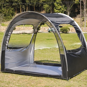 Tente en maille à double tunnel pour profiter des fleurs au bord du <span class=keywords><strong>lac</strong></span> <span class=keywords><strong>de</strong></span> l'Ouest, tente <span class=keywords><strong>de</strong></span> <span class=keywords><strong>camping</strong></span> extérieure anti-moustiques, tente d'exposition - Product Image 1