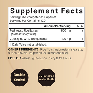 Sviluppo di Marchio Privato Integratore CoQ10 con <span class=keywords><strong>Carnitina</strong></span> <span class=keywords><strong>e</strong></span> Riso Rosso Fermentato in Capsule Vegane - Product Image 4