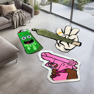 <span class=keywords><strong>Tapis</strong></span> tuftés personnalisés en laine acrylique de luxe pour <span class=keywords><strong>tapis</strong></span> personnalisé de salon - Product Image 3