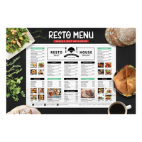 Meilleur dépliant avec impression de Menu de Restaurant