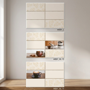 Carreaux muraux en céramique émaillée à motif en relief imitation brique, finition brillante, 30x45cm 300x450mm, pour extérieur, salle de bain, cuisine, intérieur - Product Image 3
