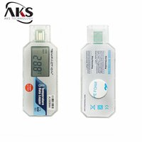 Registrador de Datos de Temperatura LCD de Alta Precisión con Pantalla en Tiempo Real, Interfaz USB, Función de Alarma para Monitoreo de Almacenamiento en Frío