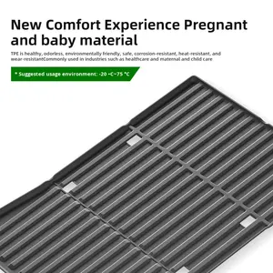 Tesla Cybertruck TPE 10mm Épaisseur Aiguilletée 2 Pièces Ensemble Complet Tapis de <span class=keywords><strong>Lit</strong></span> et de <span class=keywords><strong>Coffre</strong></span> avec Garantie d'un An Transfrontalier - Product Image 3