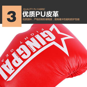 <span class=keywords><strong>Gants</strong></span> de Boxe Respirants pour Débutants en Combat Libre, Entraînement et Sacs de <span class=keywords><strong>Frappe</strong></span> - Product Image 4