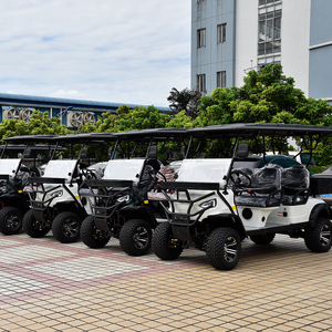 Voiturettes de golf alimentées au lithium Borcart, voiturette de golf électrique de chasse au lithium, voiture de club à châssis bas à vendre - Product Image 4