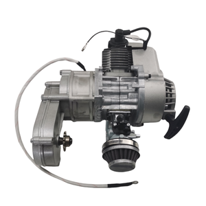 Nuevo conjunto de motor de <span class=keywords><strong>Mini</strong></span> Moto Dirt <span class=keywords><strong>Bike</strong></span> de 2 tiempos de 49cc con carburador CDI encendido Kick Start motocicleta eléctrica - Product Image 3