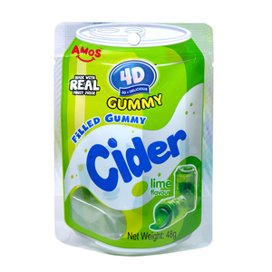 Fábrica China Halal 4D Creative <span class=keywords><strong>Soda</strong></span> Can <span class=keywords><strong>Caramelos</strong></span> en forma <span class=keywords><strong>de</strong></span> caramelo <span class=keywords><strong>de</strong></span> goma <span class=keywords><strong>de</strong></span> relleno con sabor a Lima - Product Image 2