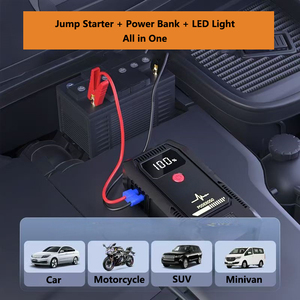 Démarreur de voiture d'urgence tout-en-un avec batterie externe 600A Courant de crête 6000mAh Portable Sûr Multifonction Puissant pour utilisation en cas d'urgence - Product Image 4