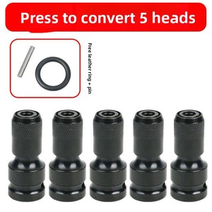 Adaptateur de tournevis électrique pour embouts de clé pneumatique, embouts de perceuse, douilles - Accessoires télescopiques multifonctionnels - Product Image 6