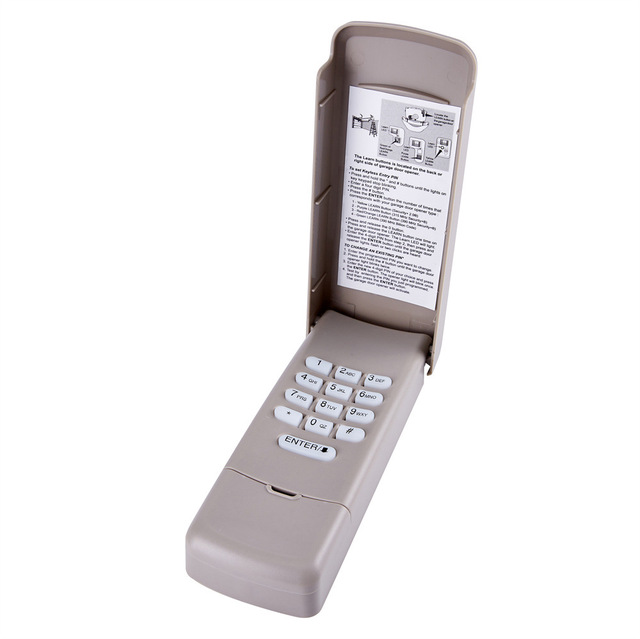 Garage door keyboard compatible with 877 878 wireless Keypad remote control door opener