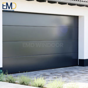 Portes de garage sectionnelles avec design à double vitrage économe en énergie - Product Image 2