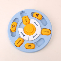 Jouets sonores éducatifs pour chiens, gamelle interactive anti-étouffement pour l'alimentation lente, jouets de puzzle interactifs pour chiens