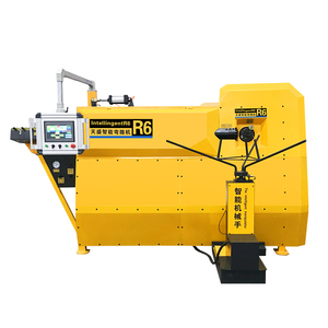เครื่องดัดลวดเหล็กอัตโนมัติ CNC ขนาด 4-12 มม. / เครื่องดัดเหล็กเส้นสำหรับทำเหล็กปลอก สำหรับประเทศไทย/รัสเซีย/จอร์แดน/อิสราเอล - Product Image 1