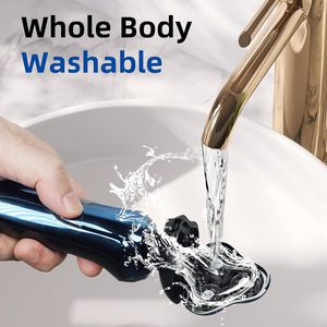 Kit de toilettage pour homme, best-seller d'usine, 3 en 1, rasoir électrique multifonctionnel, étanche, rechargeable par USB - Product Image 5