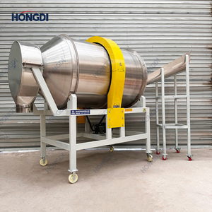 Mélangeur à tambour à engrenages robuste, mélangeur rotatif stable pour poudres avec grande capacité pour le mélange industriel de granulés - Product Image 6