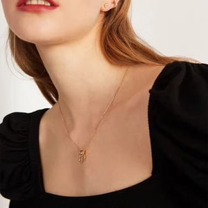 Ciondoli Acchiappasogni in <span class=keywords><strong>Argento</strong></span> 925 TKJ <span class=keywords><strong>a</strong></span> Forma di Foglia per Collane da Donna - Product Image 5