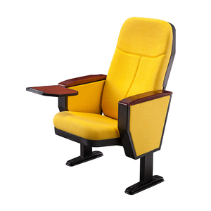 Hiện đại nhựa độn Auditorium tiêu chuẩn kích thước chỗ ngồi nhà cung cấp Nhà thờ rạp hát tại ghế Auditorium gấp lên ghế - Product Image 6