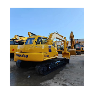 La haute performance a employé l'excavatrice de PC60-7 de KOMATSU à Shanghai PC70-8 PC60-8 PC60-7 PC56 PC55MR à vendre - Product Image 6