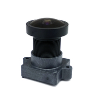 Objectif de caméra de sécurité 2.84mm F2.4 5MP Objectif de vidéosurveillance grand angle 110 ° pour puces 1/3 ''OV5653b Accessoires de caméra d'action et de sport