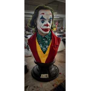 En stock - Sculpture en résine - Buste du Joker - Statue - DC Comics - Villain de Batman - Objet de collection - Product Image 1
