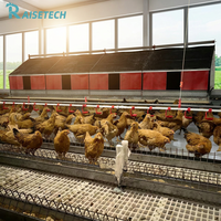 Nouveau système de sol pour élevage avicole à grande échelle, entièrement automatique, haute productivité, équipement d'élevage de poulets, taux d'éclosion de 100%