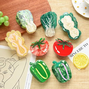 Fermacapelli YJL dal Design Classico con Motivi Vegetali Rurali, Dolci e Graziosi Fermagli per Capelli in Acetato - Product Image 1