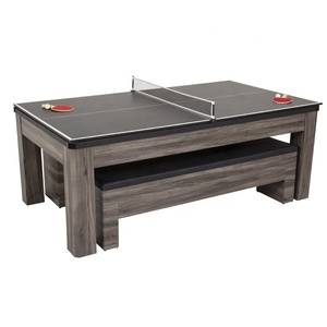 Nouvelle table de billard de table de billard de 7 pieds de mode avec le dessus de ping-pong dinant pour le divertissement faminly - Product Image 2