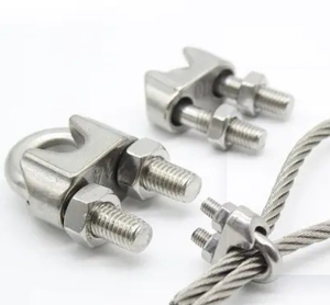 Thép không gỉ 304 316 gian lận phần cứng Wire Rope Clip Wire Rope kẹp - Product Image 1
