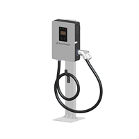 Sixpence Neue Chinesische Standard-DC-Ladestation 20kW Wandmontierte EV-Schnellladestation CCS-Schnittstelle 380V Eingang OCPP Smart 5m Kabel