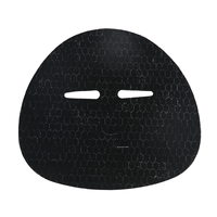 Masque facial en feuille de mûrier noir écologique de haute qualité, matériau en maille diamantée, contrôle du sébum, hydratant, blanchissant