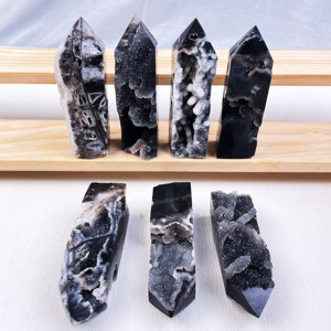 Oltre 10 Anni di Esperienza, Nuovo Prodotto all'Ingrosso, Cristalli Durzy di Alta Qualità, Torre di Sphalerite per Meditazione - Product Image 2