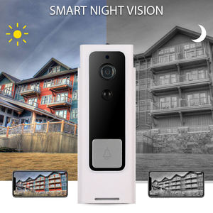 {Fabricant} <span class=keywords><strong>Sonnette</strong></span> vidéo intelligente Wi-Fi haute définition 1080P Tuya, caméra de porte intelligente bidirectionnelle, compatible <span class=keywords><strong>Google</strong></span> <span class=keywords><strong>et</strong></span> Alexa - Product Image 2