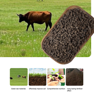 <span class=keywords><strong>Engrais</strong></span> organique de fumier de vache de <span class=keywords><strong>granules</strong></span> noirs de libération contrôlée d'usine de nutrition complète - Product Image 5