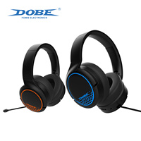 Casque de jeu sans fil multiplateforme DOBE 2.4G pour PS5 PS4 Switch Smartphone Accessoires de jeu vidéo Vente directe d'usine