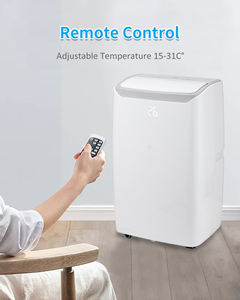 เครื่องปรับอากาศแบบพกพาระบบอินเวอร์เตอร์พัดลมเอซีแบบพกพาพัดลมไอซ์เย็นสีขาวเครื่องทำความเย็นขนาดเล็กเคลื่อนย้ายได้115V R32 - Product Image 4