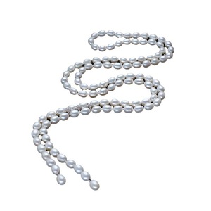 Collar de Perlas de Agua Dulce de 6.5-7.5mm con Cadena de 95cm, Venta Directa de Fábrica Dailan - Product Image 2