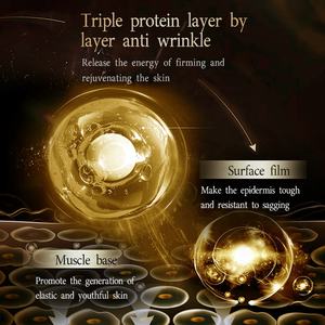 Toptancılar üçlü Protein krem sıkılaştırıcı anti-kırışıklık Anti-Aging işık hatları son derece nemlendirici besleyici nemlendirici emülsiyon - Product Image 4