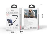Yesido 360 Rotatable Magnetic + Clamping Soft Neck Strap 2-in-1 Penyangga Ponsel Gantung Leher C232