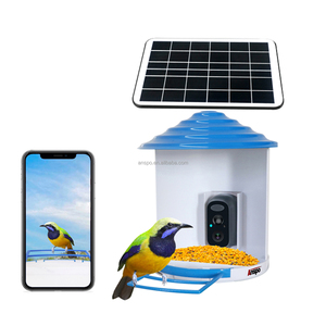 Mangeoire à <span class=keywords><strong>oiseaux</strong></span> sauvages avec reconnaissance IA, mangeoire à <span class=keywords><strong>oiseaux</strong></span> intelligente avec caméra WIFI, caméra solaire intelligente 2MP, caméra de sécurité sans fil CCTV, caméra IP - Product Image 3