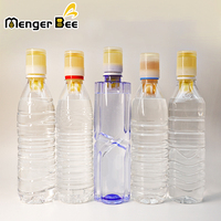 Menger Bee Gebruiksvriendelijke PET Plastic Honing Vloeistof Gefilterde Stofkap Separator Dop 5ml Voedselveilige Draagbare Makkelijk Openbare Flessen