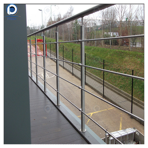 Optima Garde-corps anti-collision à barres rondes épaissies Garde-corps combiné à barres rondes Colonne de garde-corps - Product Image 2