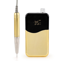 Perceuse électrique sans fil professionnelle sans brosse manucure perceuse à ongles 35000 tr/min Efile perceuse à ongles pour fournitures d'ongles
