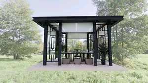 Pergola électrique de patio en aluminium à moteur, personnalisé, ouvert sur le toit, pour l'extérieur, offre spéciale - Product Image 3