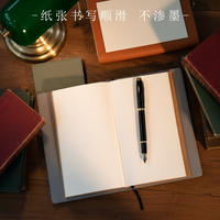 Carnet en cuir PU rétro personnalisé A6 en gros, journal créatif avec sangle pour étudiants, cadeau, logo personnalisé, directement de l'usine
